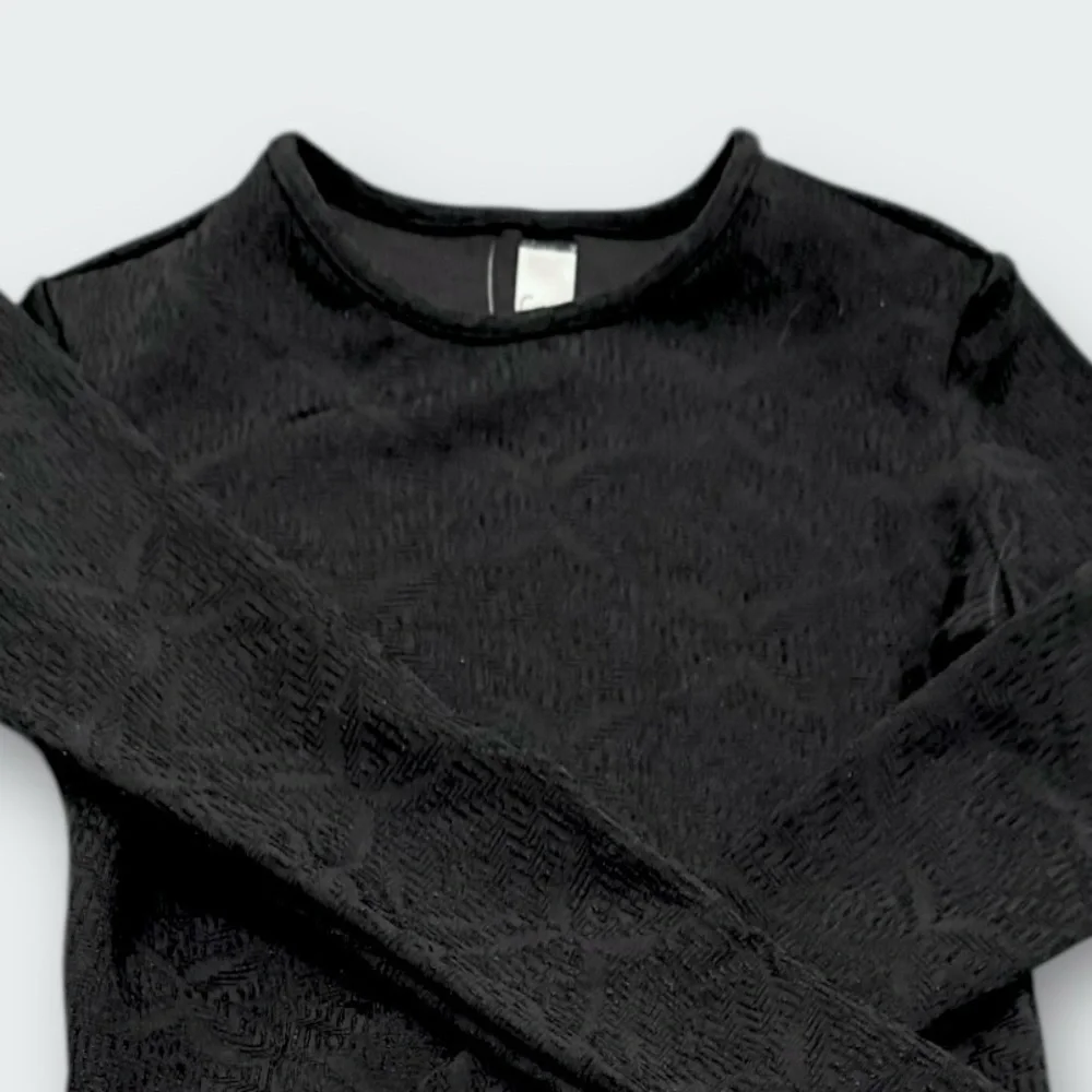 NWT Seea Palomar Crop Top Rashguard & High Waist Bikini Bottom- Licorice Sz S - Picture 6 of 8